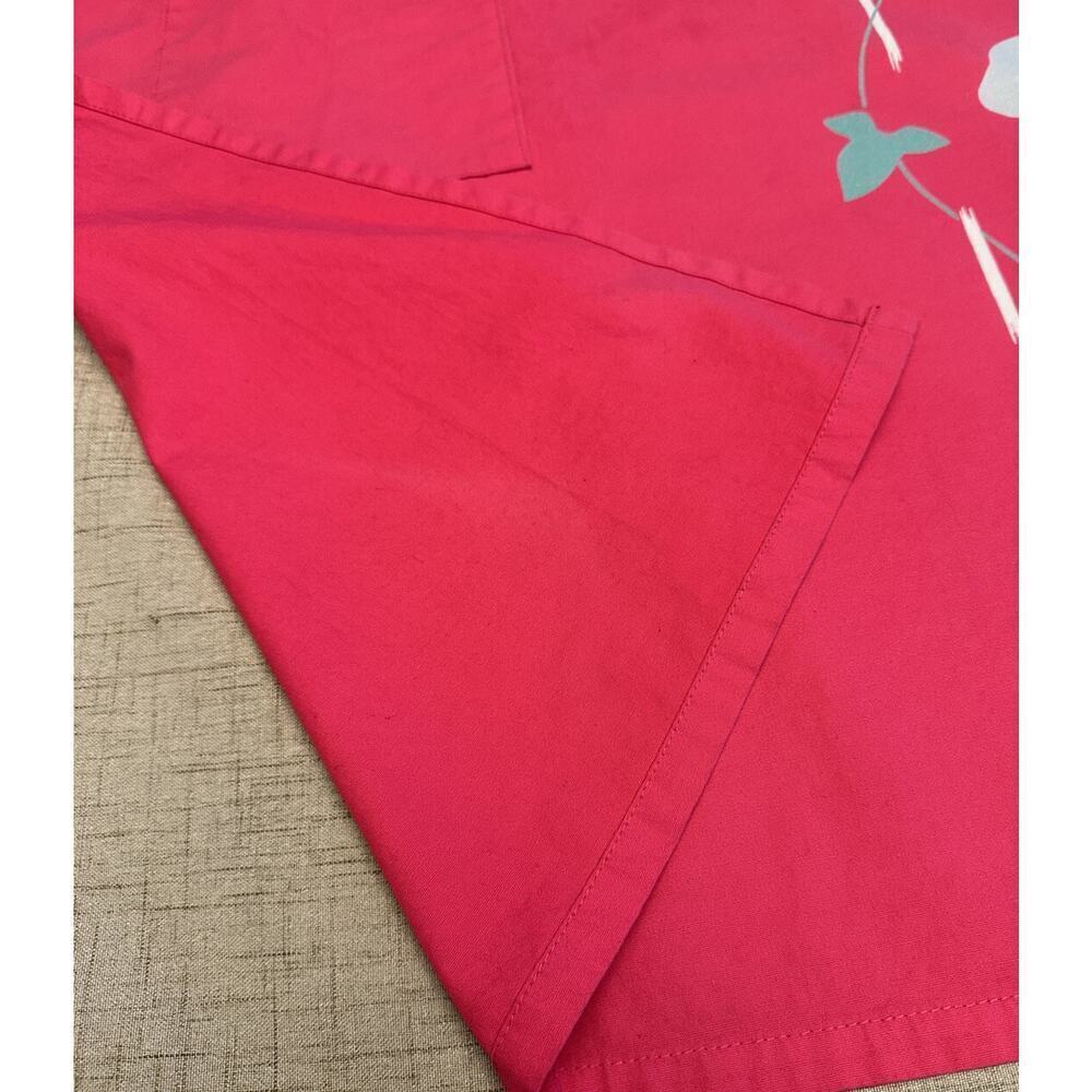 HANAE MORI Apron Vintage JAL Japanese Airlines Uniform Designer Floral - Picture 11 of 16
